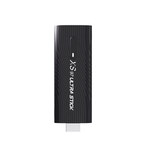 プロフェッショナルなカスタマイズXS97ULTRA STICK Amlogic S905Y4 CHIPスティックwifiテレビカスタムロゴ付き