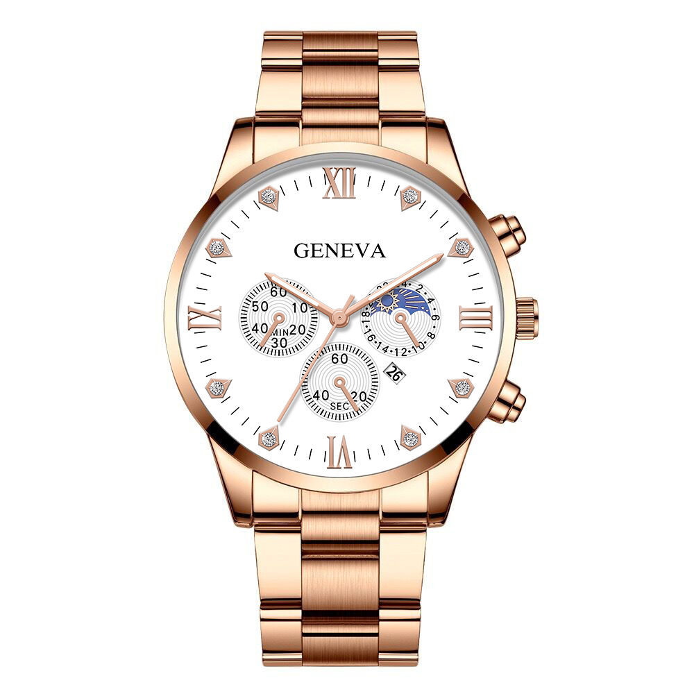 Rose Gold-White