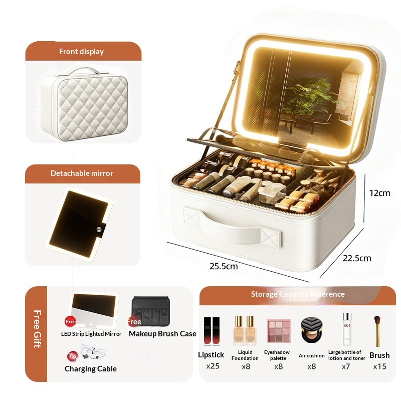 Cloison combinée complète sans miroir White-Rhombus-4k