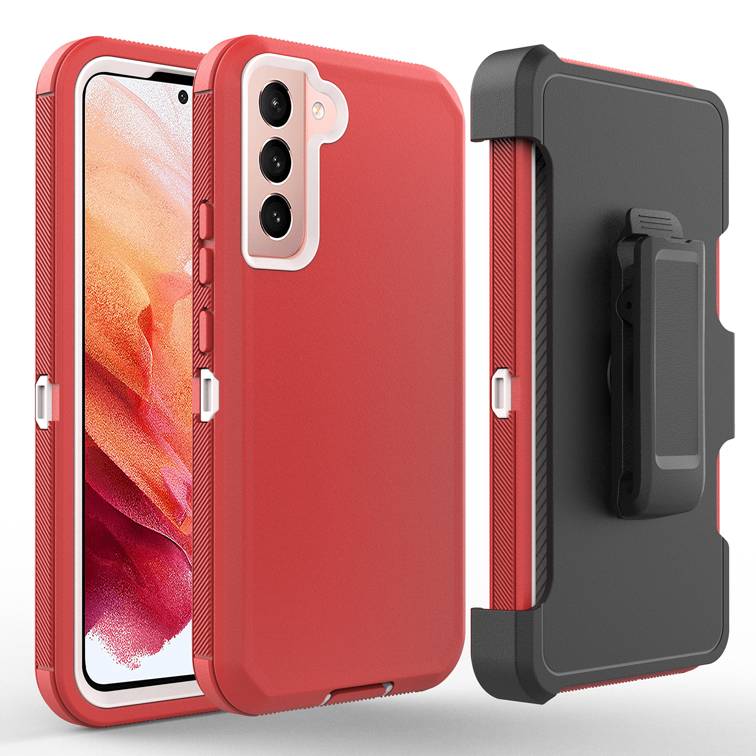 Rojo + blanco