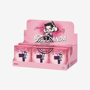 100% Nguyên Bản popmart skullpanda cổ vũ cho bản thân mình loạt huy hiệu Mặt dây chuyền hình hộp mù - Product Image 1