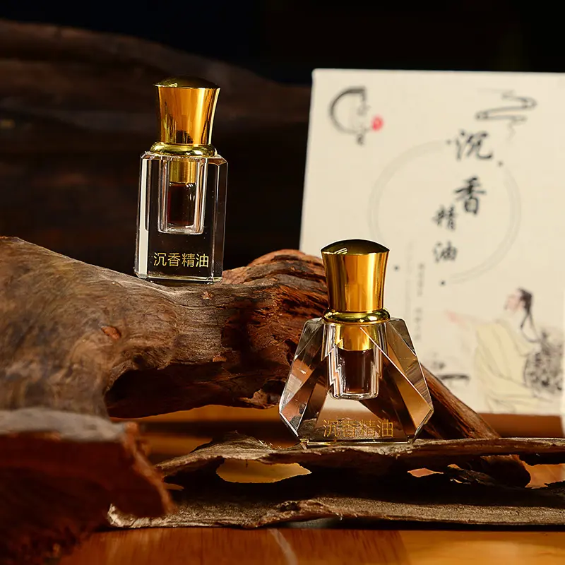 Óleo essencial vietnamita Oud 100% natural premium, óleo essencial puro com efeito afrodisíaco para perfume perfumado