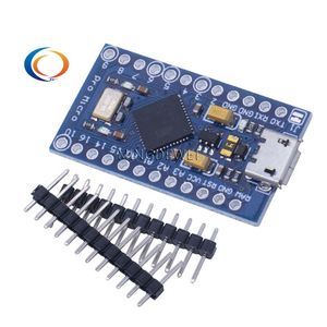 Pro Micro ATmega32U4 5V 16MHz sostituire ATmega328 per Arduinos Pro Mini con 2 fila Pin intestazione per Leonardos Mini interfaccia Usb