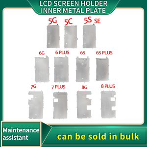 Đối với <span class=keywords><strong>iPhone</strong></span> 5 5S <span class=keywords><strong>5c</strong></span> 6 7 8 cộng với màn hình LCD chủ kim loại bên trong tấm hiển thị lá chắn backplate bảo vệ bìa khung Sửa chữa Phần - Product Image 1