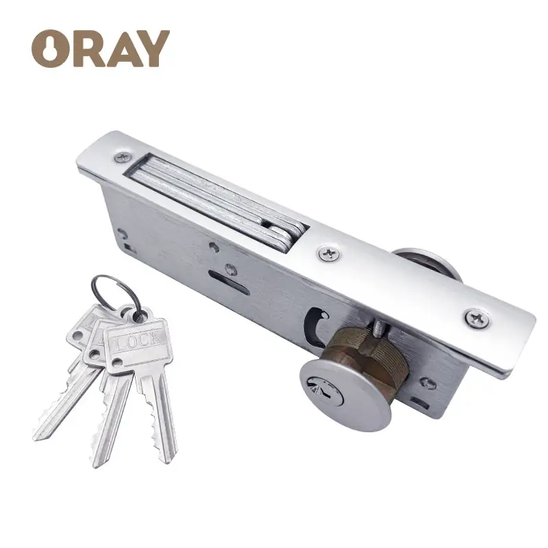 Union Main Different Type China With Key Mortise Set Stainless Steel Square Cylinders Security Door Lock For Aluminum Door