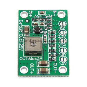 Módulo de Potencia ajustable 3A de salida 1,25 V 1,5 1,8 2,5 3,3 V 5V Entrada 5-16V módulo de potencia reductor - Product Image 4