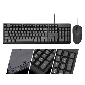Office Game <strong>Keyboard</strong> and <strong>Mouse</strong> Set <strong>Computer</strong> PC Gaming Wired USB <strong>Mouse</strong> and <strong>Keyboard</strong> Combo