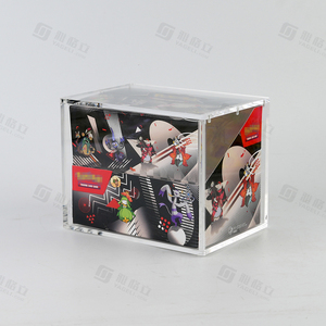 New Arrival rõ ràng Acrylic Booster mini hộp thiếc hiển thị trường hợp cho 8 tins - Product Image 6