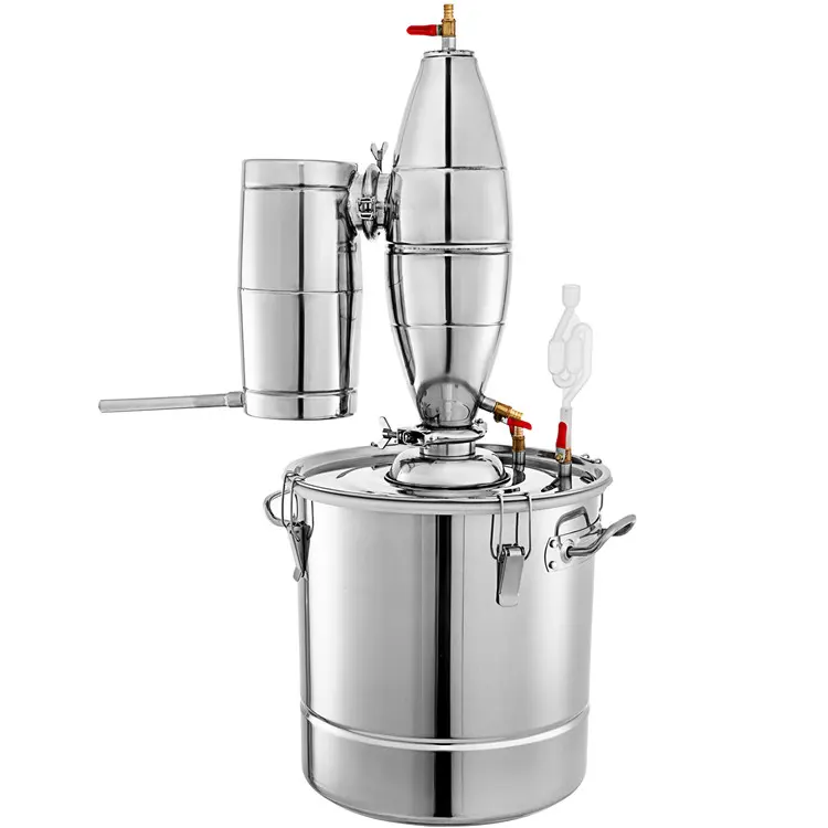 Alcohol Distillation Modular Moonshine Pot still reflux Column for Whisky Rum Gin Vodka Brandy Spirit Wine equipment distiller