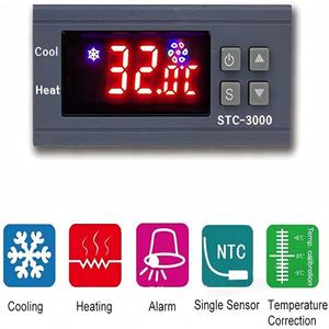 STC-3000 Celsius Fahrenheit có thể chuyển đổi máy vi tính LCD hiển thị thermoregulator nhiệt độ kỹ thuật số điều khiển nhiệt - Product Image 3