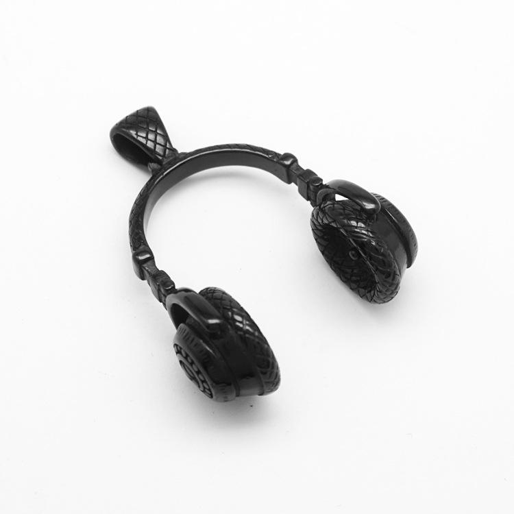 Black Single Pendantt