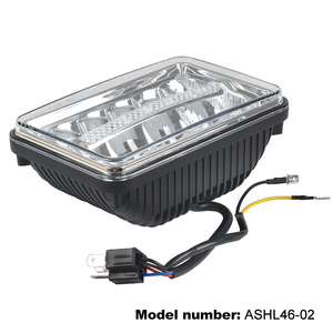 DOT 45W 4x6&quot; <strong>LED</strong> Headlight Rectangular <strong>LED</strong> Hi/Lo Seal Beam Replacement for Kenworth Freightliner Peterbilt Oldsmobile Cutlass - Product Image 3