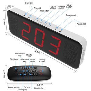 Daytech <strong>Queue</strong> Number 3 <strong>Digit</strong> <strong>Queue</strong> Calling Take a Restaurant <strong>Management</strong> <strong>System</strong> 9 Broadcast Voice Wireless Calling <strong>System</strong> - Product Image 2