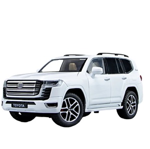 Diecast Model Car <strong>1</strong>:<strong>24</strong> LAND CRUISER LC300 with RC Key with Sound and Light Pullback Metal Model Car <strong>Toys</strong> Coche Modelo Del Metal - Product Image 1