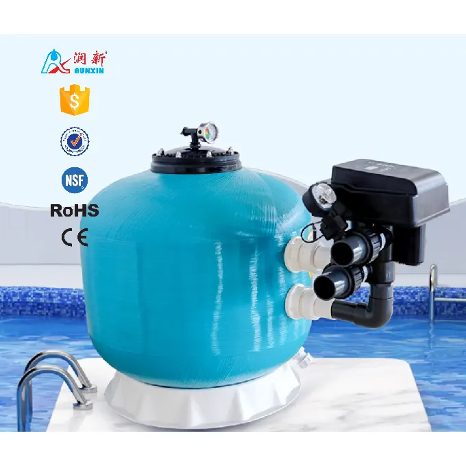 F138C 12m3/h Vanne de filtre à eau automatique Runxin pour piscine