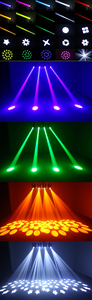 Sharpy 100 Вт 150 Вт стальной пистолет движущаяся головка сценический свет DMX 512 управление Светодиодный луч света для бара диско-ди-Джея освещение светодиод