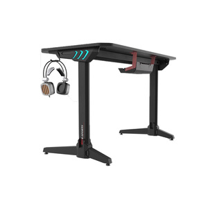 Mesa de juegos de alta calidad directa de fábrica de muestra gratis, escritorio, diseño moderno, mesa de Juegos de ordenador ajustable y silla de juegos - Product Image 1