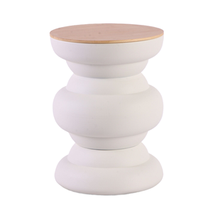 Sắt hiện đại & gỗ 3-Tier đa chức năng điêu khắc giao diện điều khiển bên Bảng gỗ Top kim loại cuối bảng sinh thái thân thiện phòng khách - Product Image 3