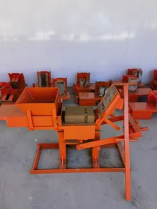DF Venta caliente mano estable Manual enclavamiento ladrillo arcilla ladrillo rojo que hace la máquina - Product Image 6