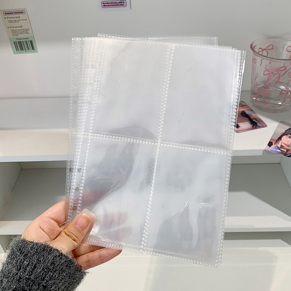 10 pièces transparentes à 4 emplacements intérieurs