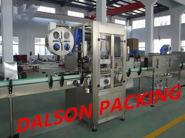 Shrink Label Bottle Labeling Machine,Automatic Plastic Bottle Wrap Seal Shrink Sleeve Labeling Machine