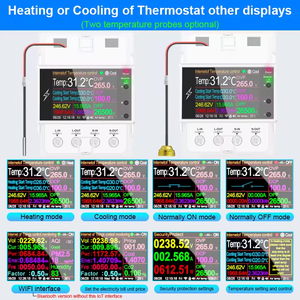 AT4PTW-Termostato para Incubadora de Carril Din, Controlador de Temperatura, Temporizador, Interruptor AC220V, 100A, AT4PTW, ATORCH, WiFi - Product Image 5