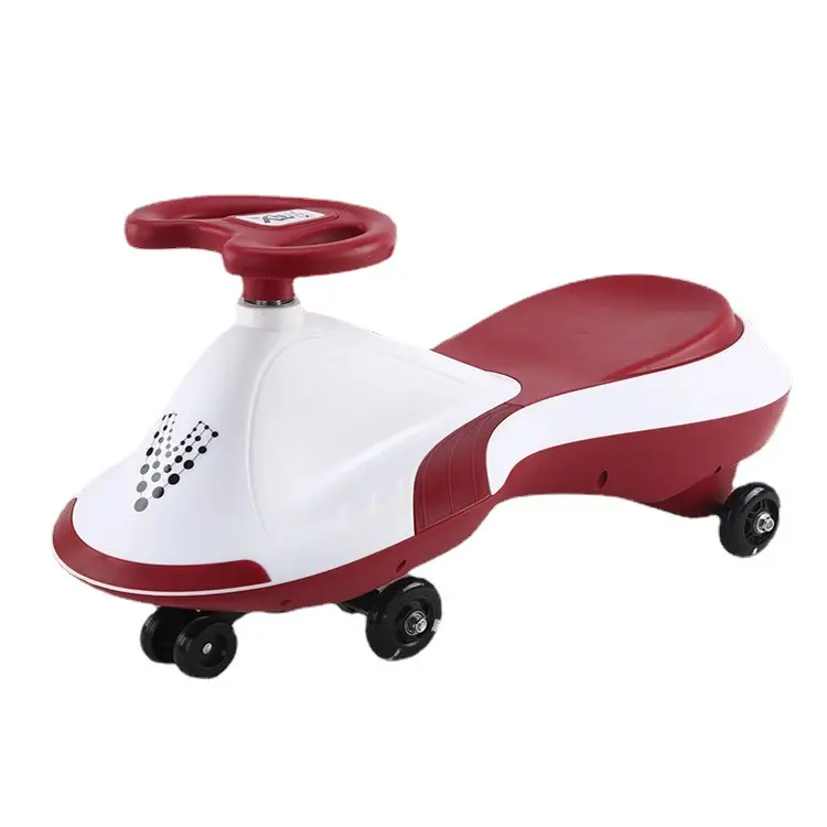 Volantes de alta qualidade para crianças, carro giratório, carro de brinquedo com música e luz para crianças