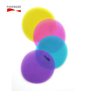 Đầy Màu Sắc Nylon Tự Dính Ngồi Điểm Thân Thiện Với Môi Dot Mô Hình Thảm Đánh Dấu Với Móc Và Vòng Lặp Fastener Cho Giày Sàn - Product Image 6