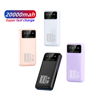 PD18W <strong>QC3.0</strong> Super Fast Charger <strong>Power</strong> <strong>Bank</strong> Portable Battery Chargers TYPE-C USB Three <strong>Output</strong> Dual <strong>Input</strong> 20000mAh Powerbanks - Product Image 2