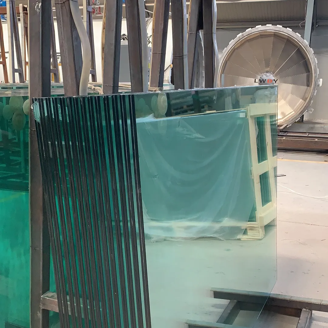 3mm 4mm 6.38mm 10mm 12mm 21mm 44.2 55.1 mm pvb double glazing tempered safety laminated glass price per square meter