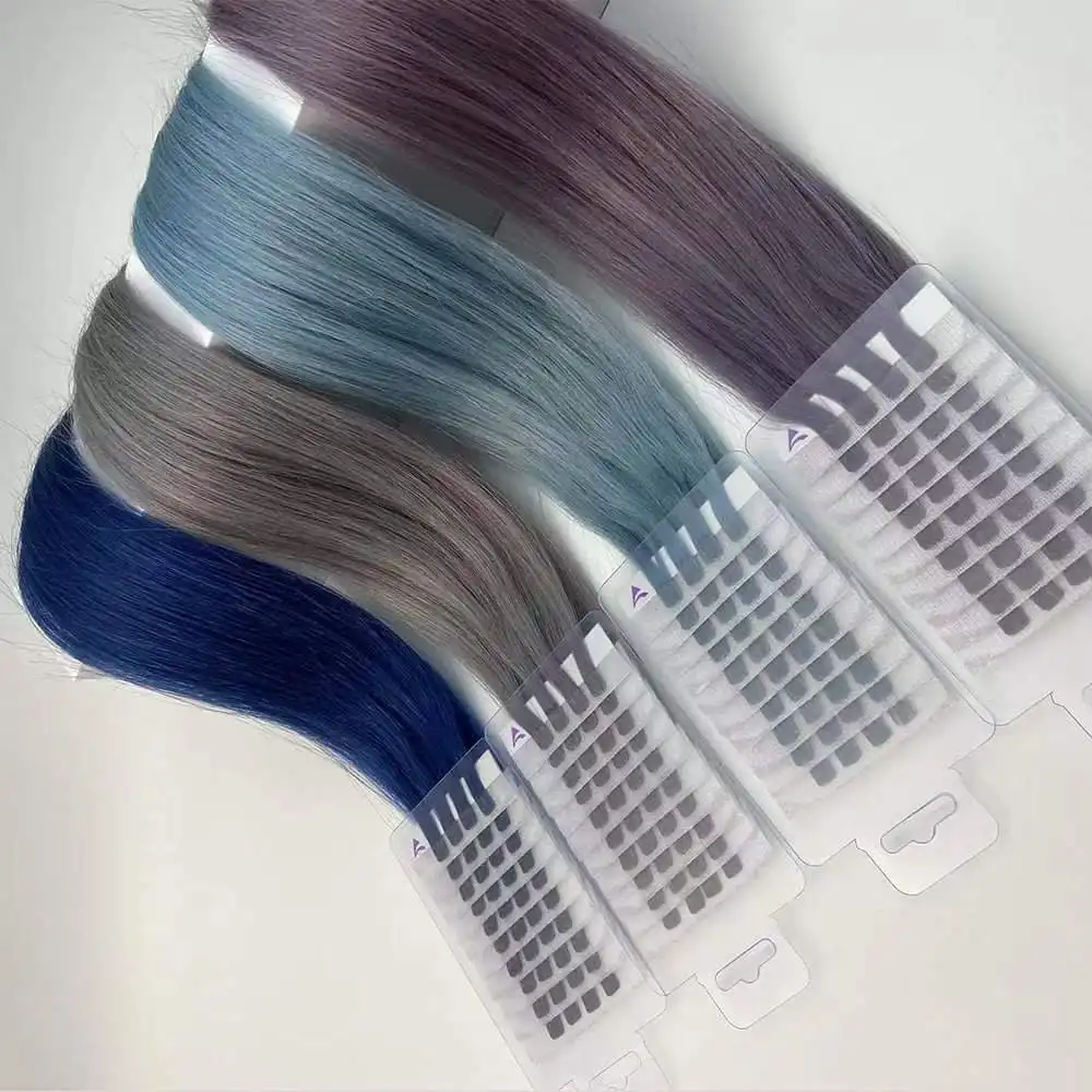 Ferramenta de extensão de cabelo v-light, ferramenta de extensão de cabelo remy 2022 nova tendência natural macia e suave sem cola excesso e cabelo escuro remy de 20 polegadas