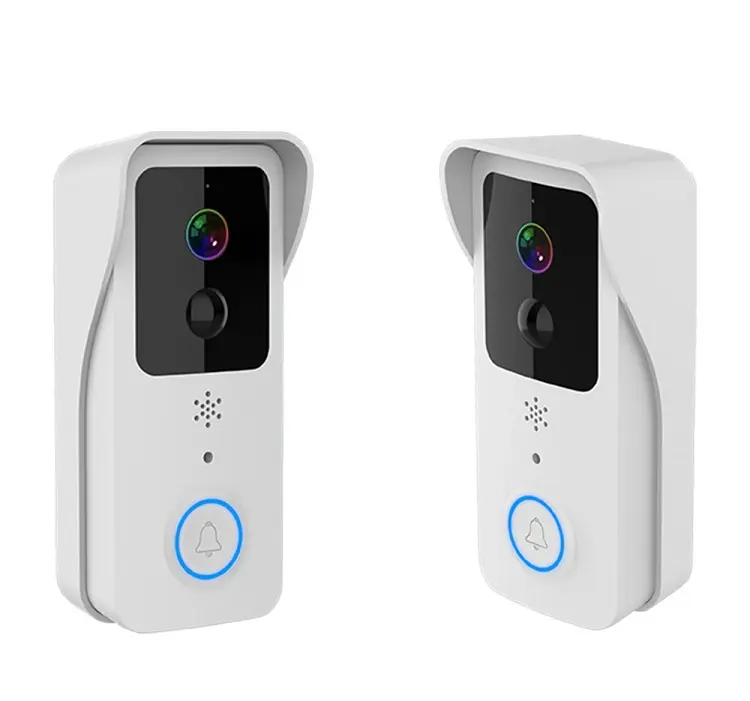 Alexa Google Smart Life Tuya Doorbell 5G 2.4G WiFi屋外防水インターホンカメラワイヤレスビデオドアベルモニター付き