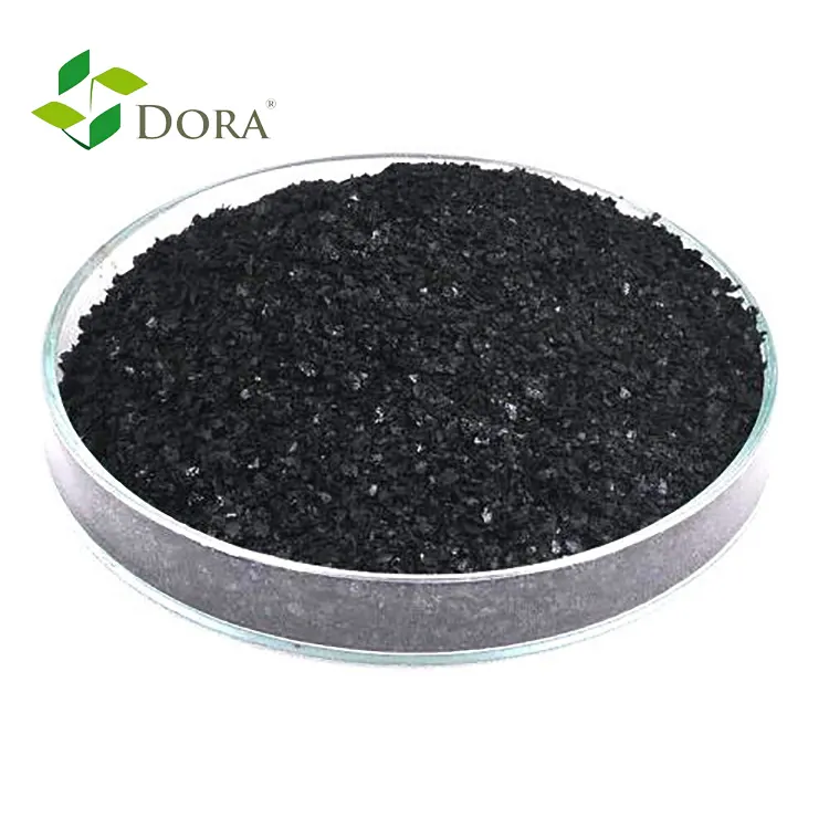 Dora Kali Humate Đen Sáng Bóng Siêu Humic Fulvic Axit Bột Cho Đất