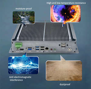 Fanless Desktop Mini Industrial PC Intel 8th/10th/11th Gen Core I3 I5 I7 Dual LAN X86 Embedded with Linux <strong>Operating</strong> <strong>System</strong> - Product Image 5