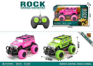 EPT $1 dolar promosyon oyuncaklar 1:43 Rc plaj motorsiklet Off Road Off-Road uzaktan kumanda araba Led ışıkları ile