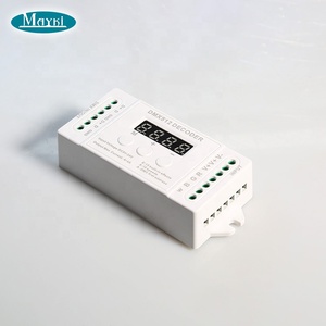 DMX 512 Decoder RGBW 4CH 192W 384W DMX Decoder 16A Controller Empfänger mit Display - Product Image 6