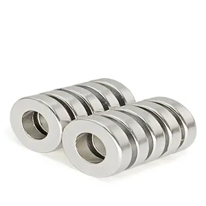 Kleiner runder Ring Neodym Magnet Leistungs starker Seltenerd kühlschrank Permanente NdFeB Magnete für Craft DIY