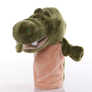 Özelleştirilebilir 23cm hayvan kukla karikatür peluş oyuncak bebek eğitim hayvan kukla oyun hikaye bebek peluş oyuncak