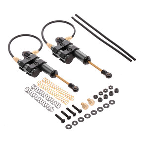 2 adet 100/110mm Piggyback amortisör iç yaylar damperi için 1/10 <span class=keywords><strong>RC</strong></span> paletli eksenel SCX10 90046 D90 TRX4 - Product Image 2