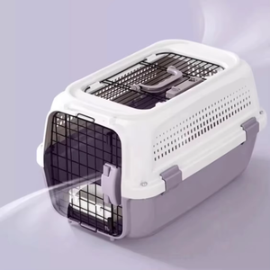 Kedi ve köpek seyahat için taşınabilir Pet havayolu taşıyıcı kediler ve köpekler için uygun taşıma kutusu - Product Image 4