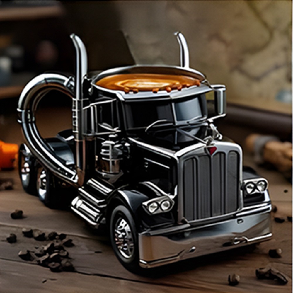 Truck cup-black