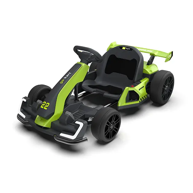 Carreras eléctricas Go Karting Cars 300W Doble conducción Pedal de gran potencia Drift eléctrico Go Karts para niños adultos 24V 5AH Batería