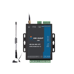 USR-IO424T-EWR 4 Channel Digital <strong>Network</strong> IO <strong>Controller</strong> Supports Master and Slave Mode for Communication &amp; Networking - Product Image 1