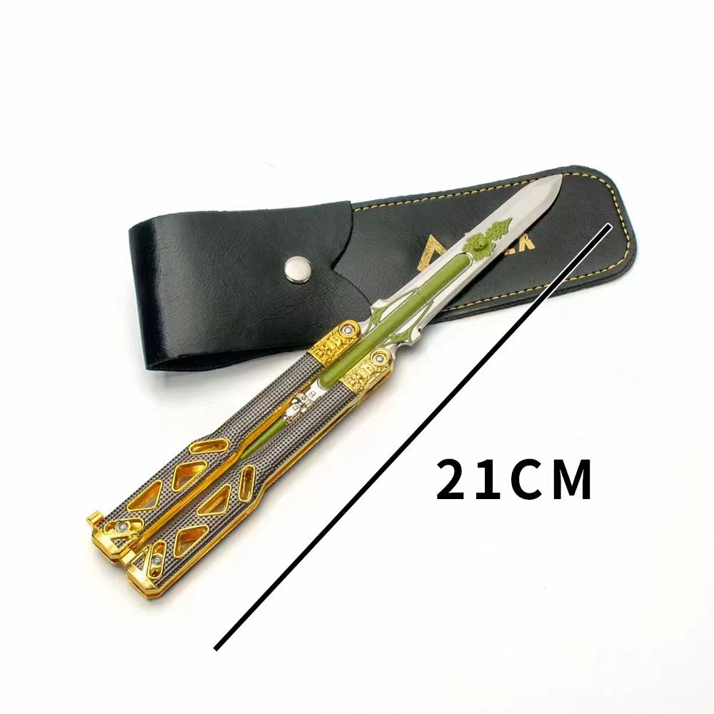 Pistola + oro + verde