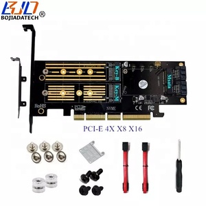 M2 NVME SATA固态硬盘的M2 NGFF Msata至PCI-E 3.0 4X转换器适配器卡 - Product Image 1