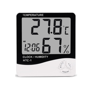 Large LCD Temperature Humidity Display H TC-1 Battery-Powered Household Temperature <strong>Controller</strong> With OEM Customization - Product Image 3