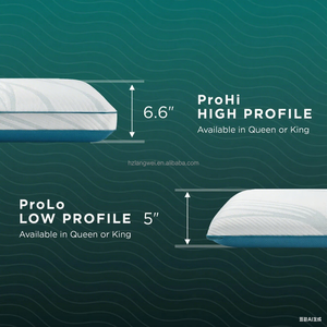 Top Tier <span class=keywords><strong>TEMPUR</strong></span> thích ứng prolo Gối 5 inch hồ sơ Ergonomic thiết kế cho lưng và dạ dày tà vẹt tăng cường giấc ngủ thoải mái - Product Image 4