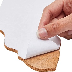 Dünya haritası çerçevesiz mantar ahşap pano gücü ile kendinden yapışkanlı destek duvar bülten tahtası dekor ev için, ofis, okul - Product Image 4