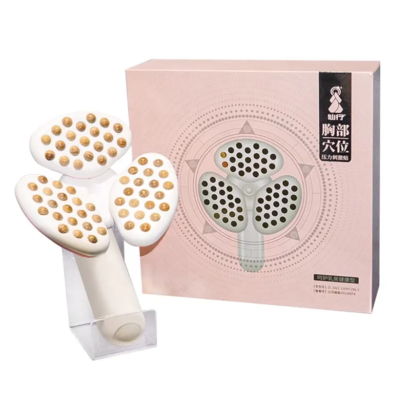Customization multifunctional personal beauty acupoint breast massager for women