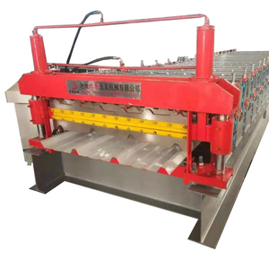 Factory Prices Good Quality Double <strong>Layer</strong> Metal Roll Form Tile Making Roof Machine Baffle Ceiling Machine 910-130-9wall Panel Rol
